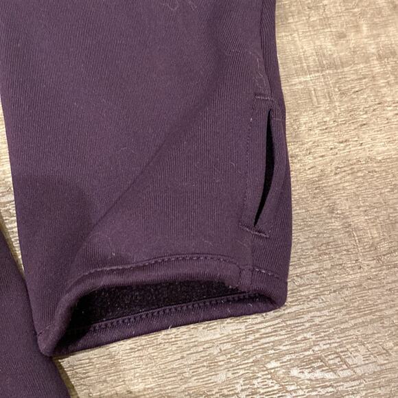 AVALANCHE Fleece Lined Pullover 1/2 Zip Sweater Purple XL - Picture 7 of 9